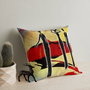 Aberto Design Cojín Multicolor 43 x 43 cm